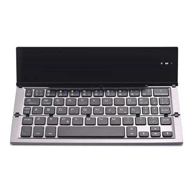 Portable folding keyboard