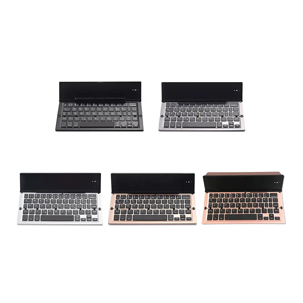 Portable folding keyboard