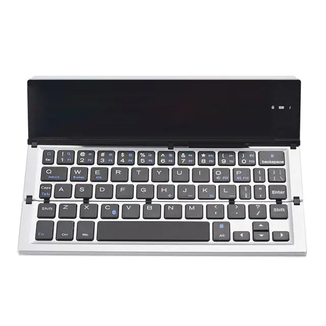 Portable folding keyboard