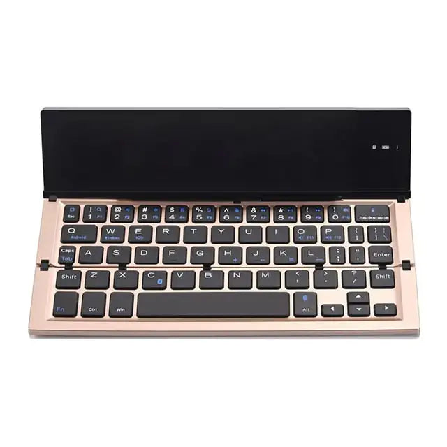 Portable folding keyboard